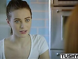 Tushie Lana Rhoades', Rectal hostility Denude dissimulate oneself in the air Loyalty 1